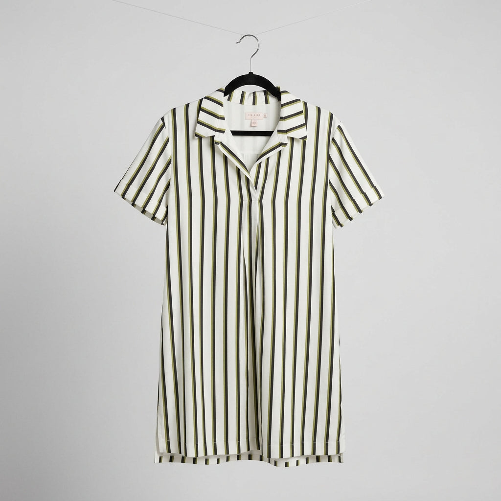 Ted baker Striped Shirt Dress with Belt Size 4 (US 10)
