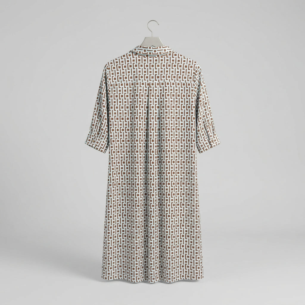 J. McLaughlin Lawrence Carnaby Geo Shirt Dress Size XL