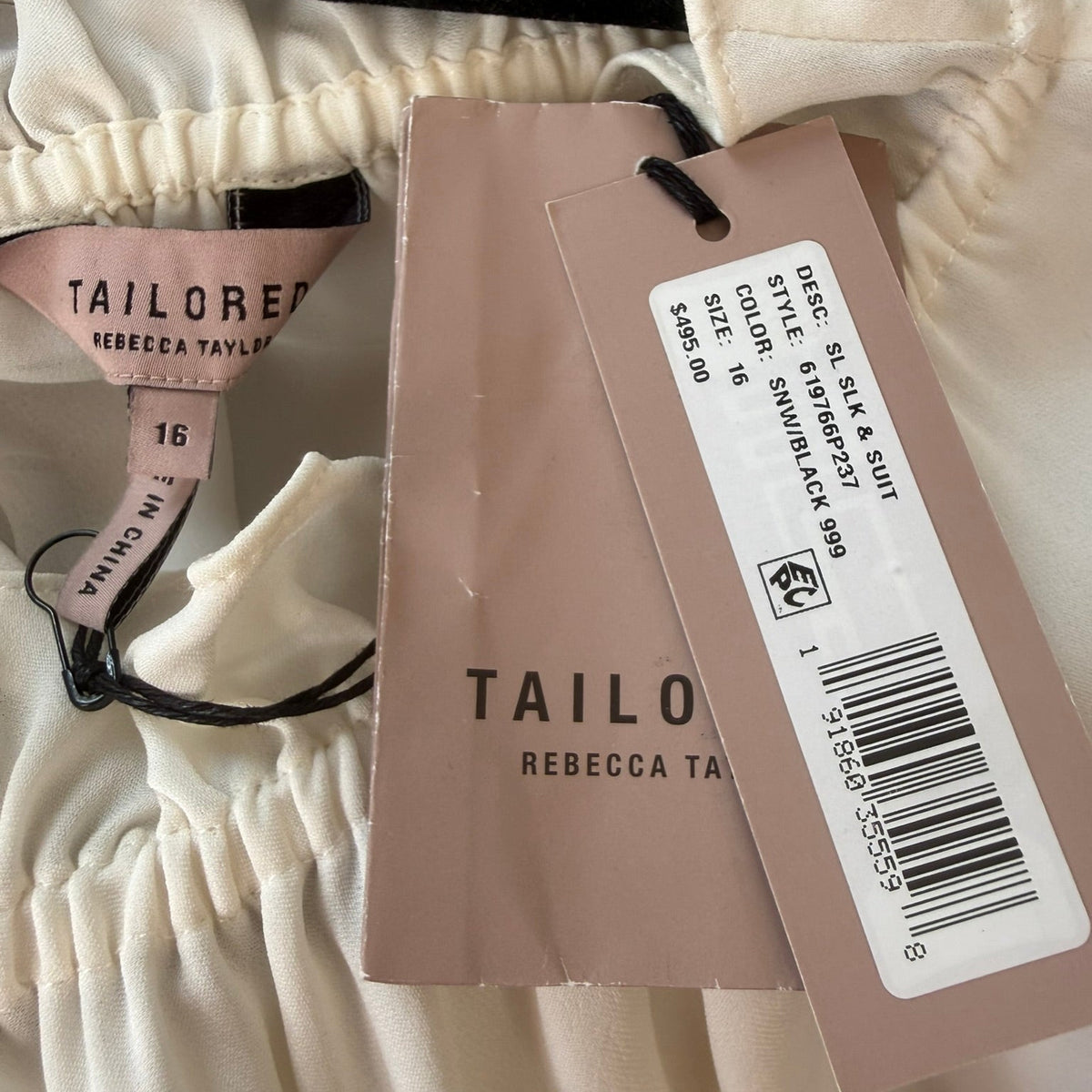 Tailored Rebecca Taylor Silk Jumpsuit Size 16