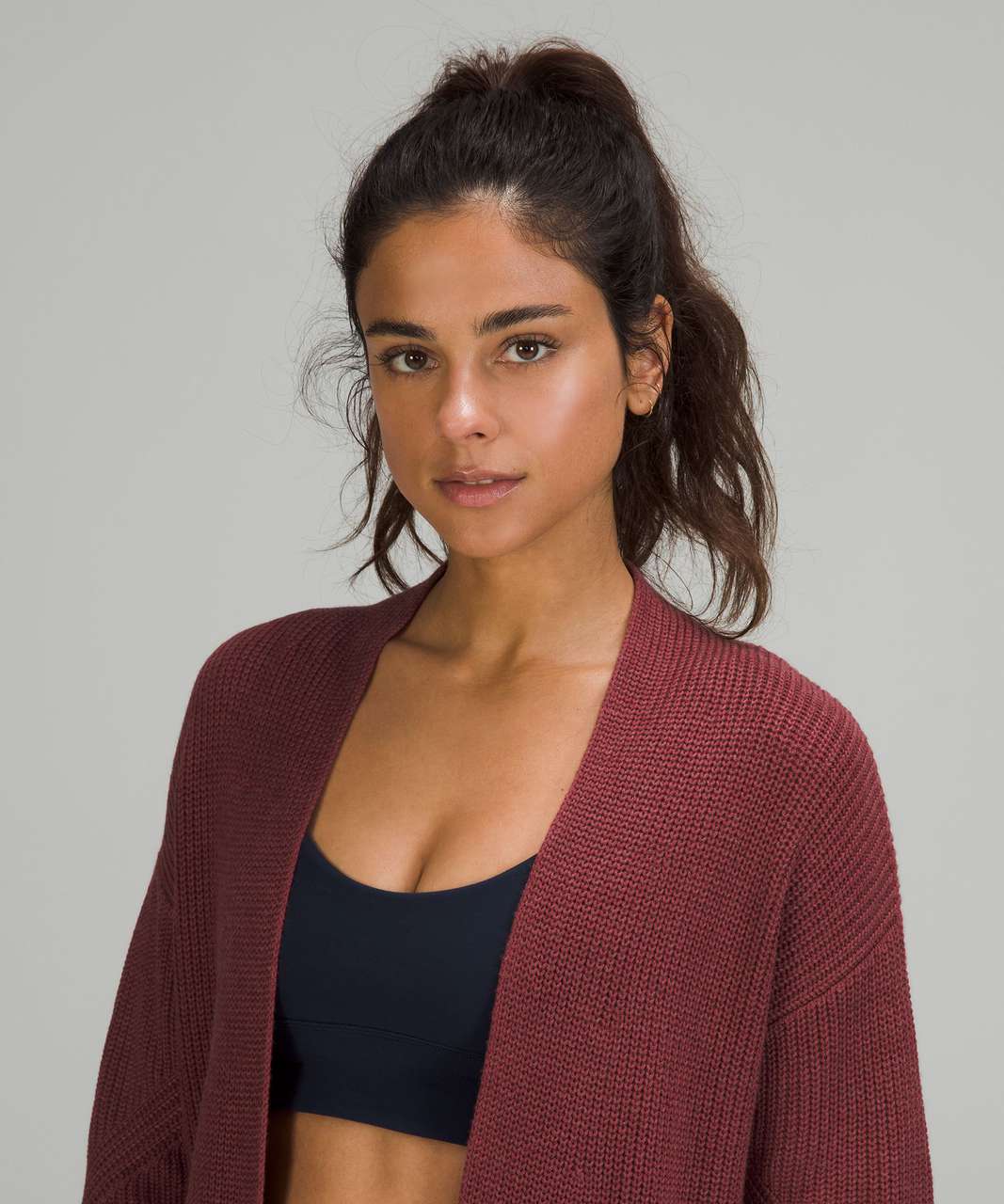 Lululemon Cashlu Knit Cardigan Sweater Size XL/XXL