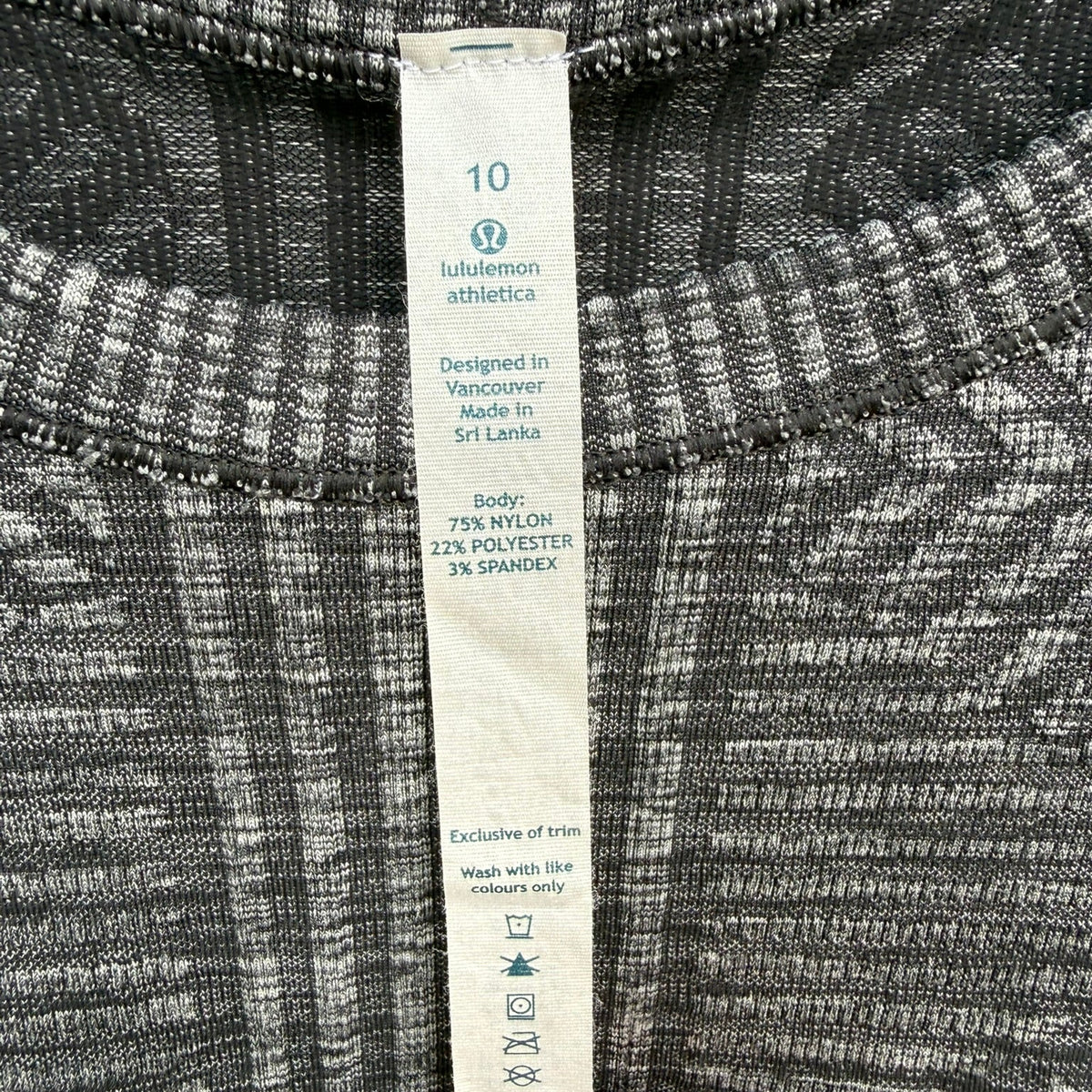 Lululemon Metal Vent Tech Long Sleeve Top Size 10