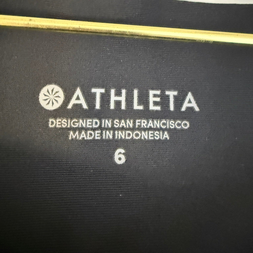Athleta Black Cargo Joggers Size 6