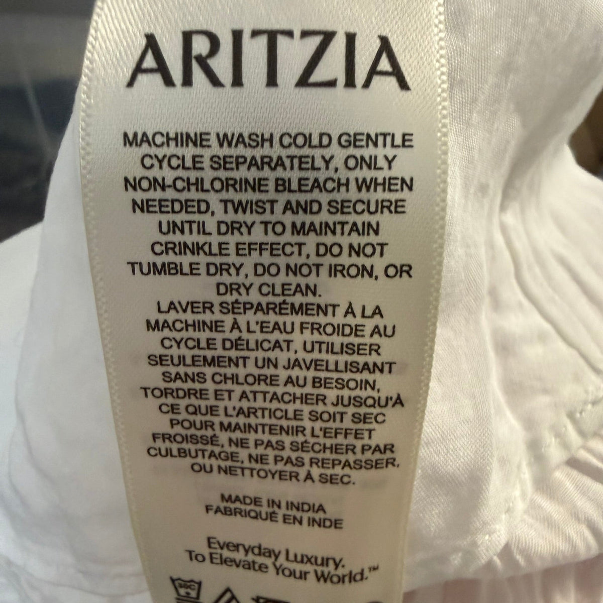 Aritzia Little Moon Highsmith Crinkle Dress Size S