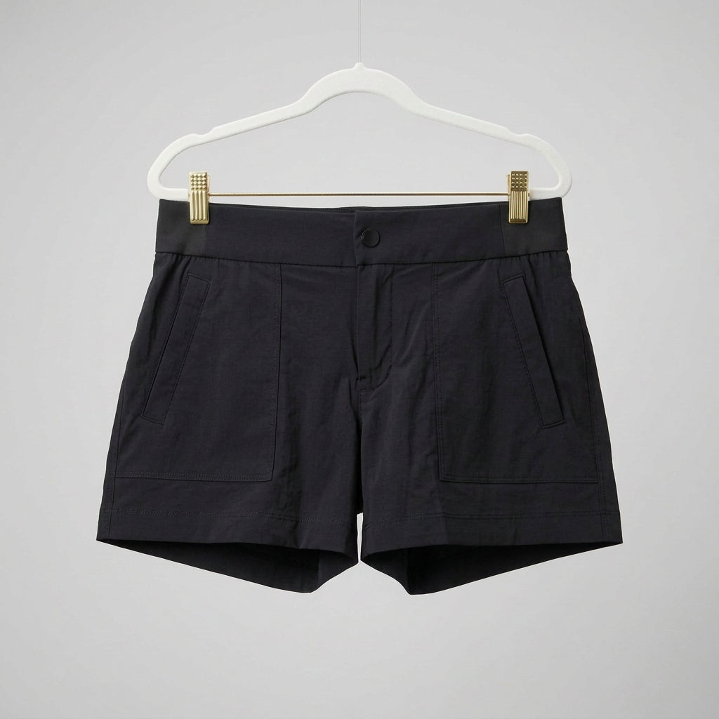 Athlea Black Utility Hiking Shorts Size 4
