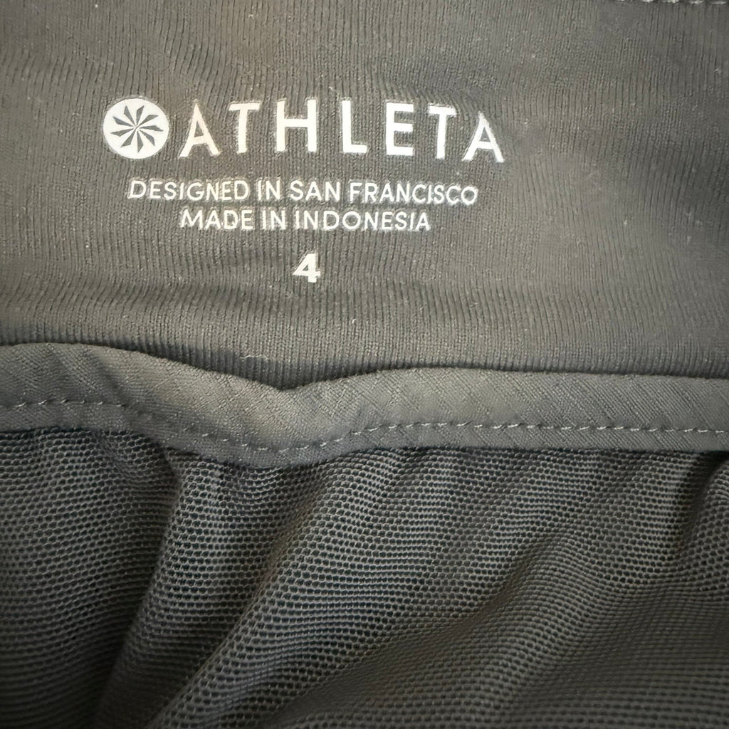 Athlea Black Utility Hiking Shorts Size 4
