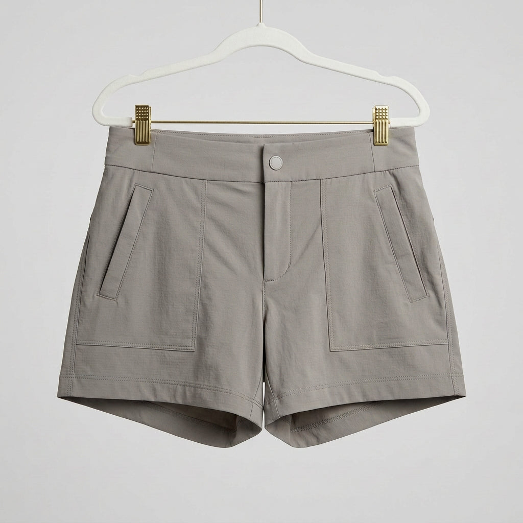 Athlea Gray Utility Hiking Shorts Size 4