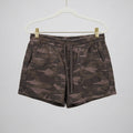 Athleta Farallon Camo Sweat Shorts Size 4