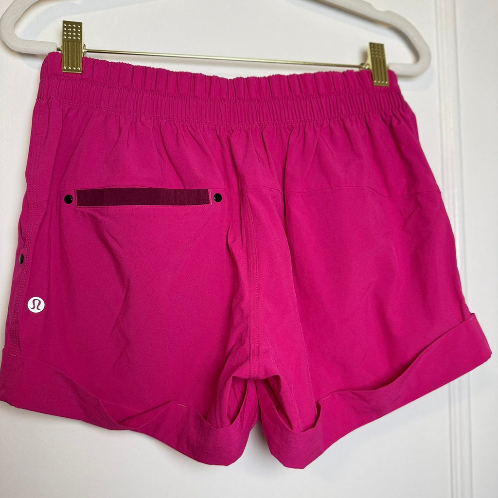 Lululemon Pink Athletic Shorts Size 6