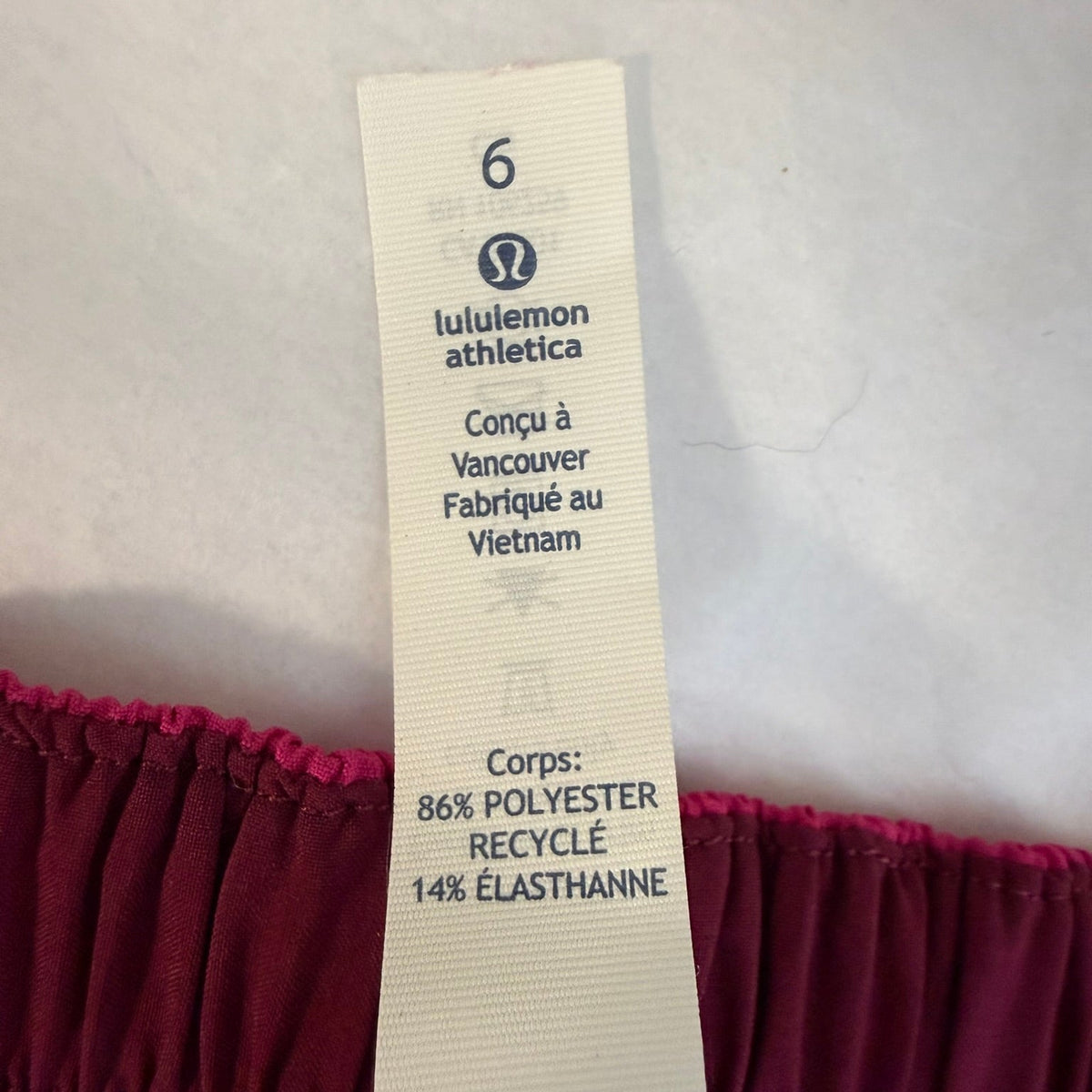 Lululemon Pink Athletic Shorts Size 6