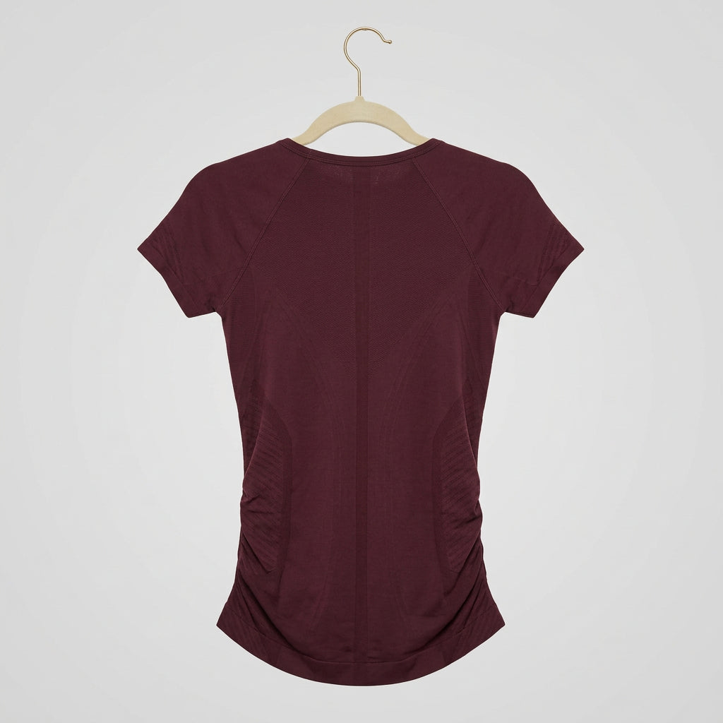 Athleta Plum Seamless Workout Tee Size S