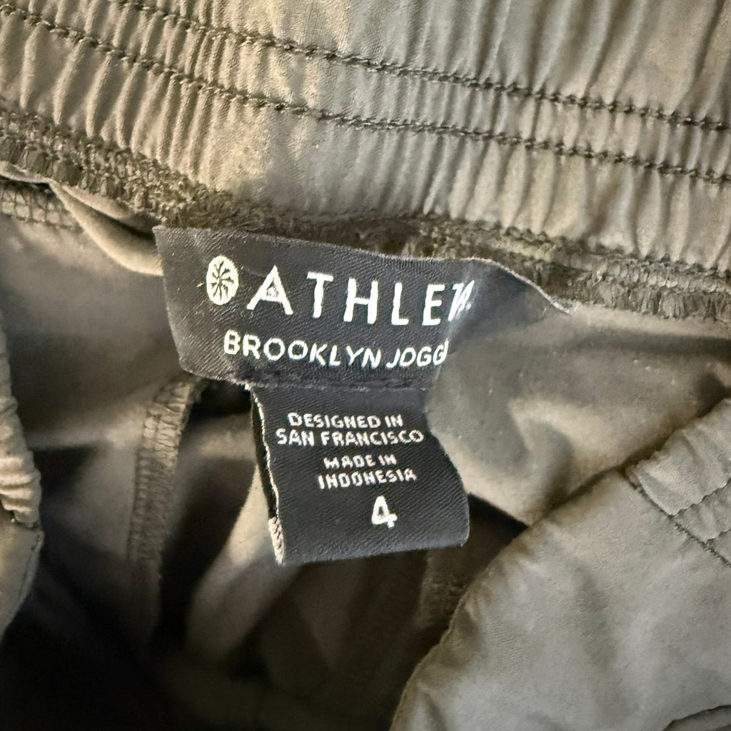 Athleta Dark Gray Brooklyn Jogger Pants Size 4