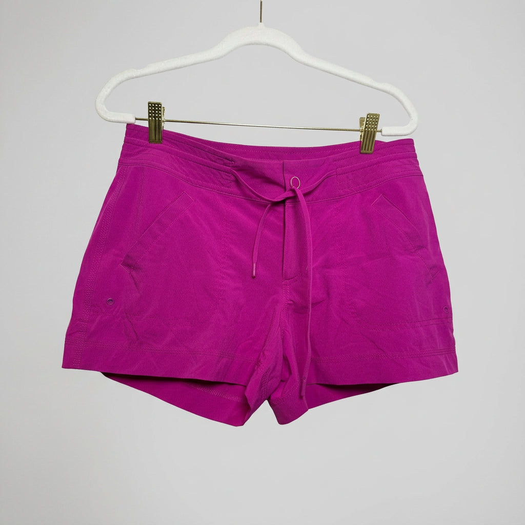 Athleta Magenta Performance Hiking Shorts Size 6