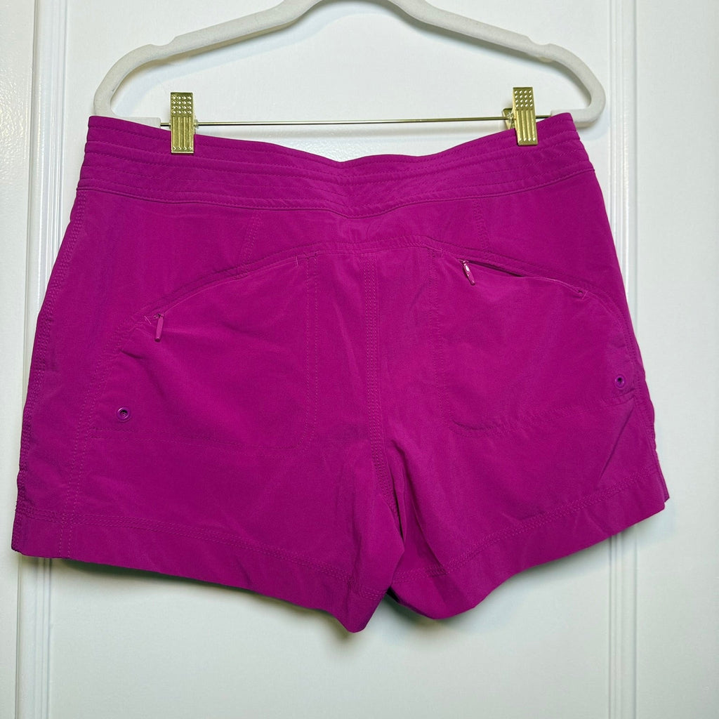 Athleta Magenta Performance Hiking Shorts Size 6