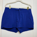 Athleta Royal Blue Performance Hiking Shorts Size 6