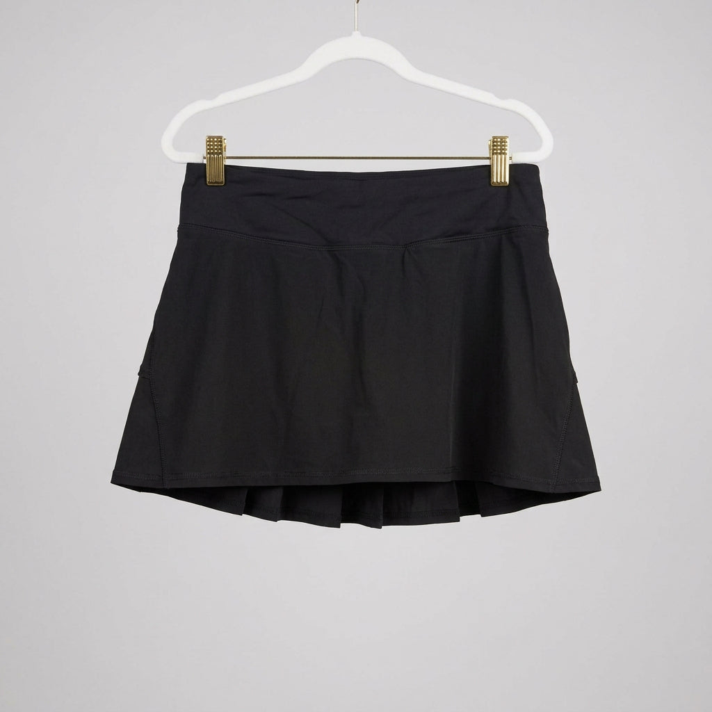 Lululemon Black Pleated Athletic Skort Size 6