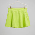 Lululemon Neon Green Ruffle Athletic Skirt Size 6