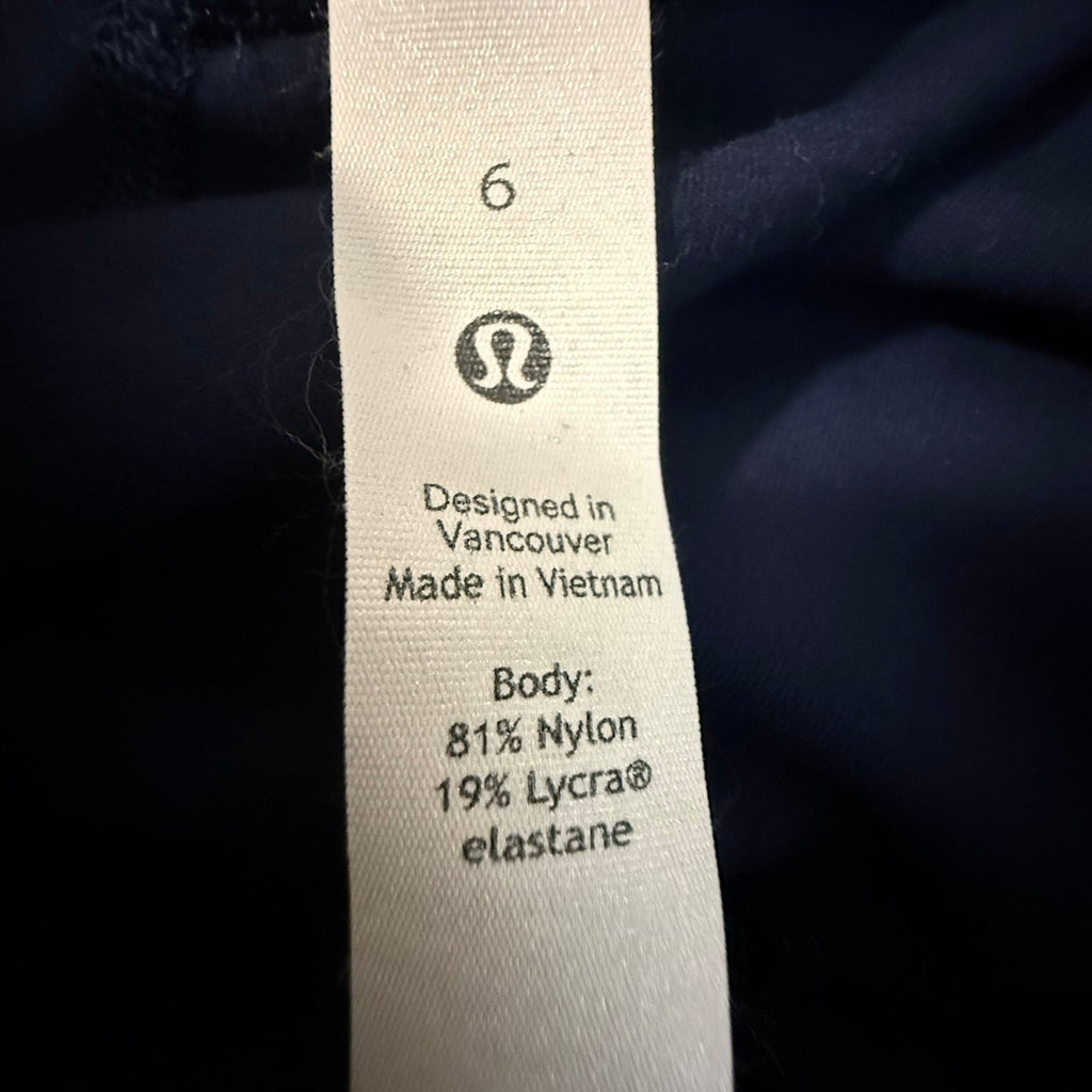 Lululemon Navy Blue High Rise Jogger Size 6