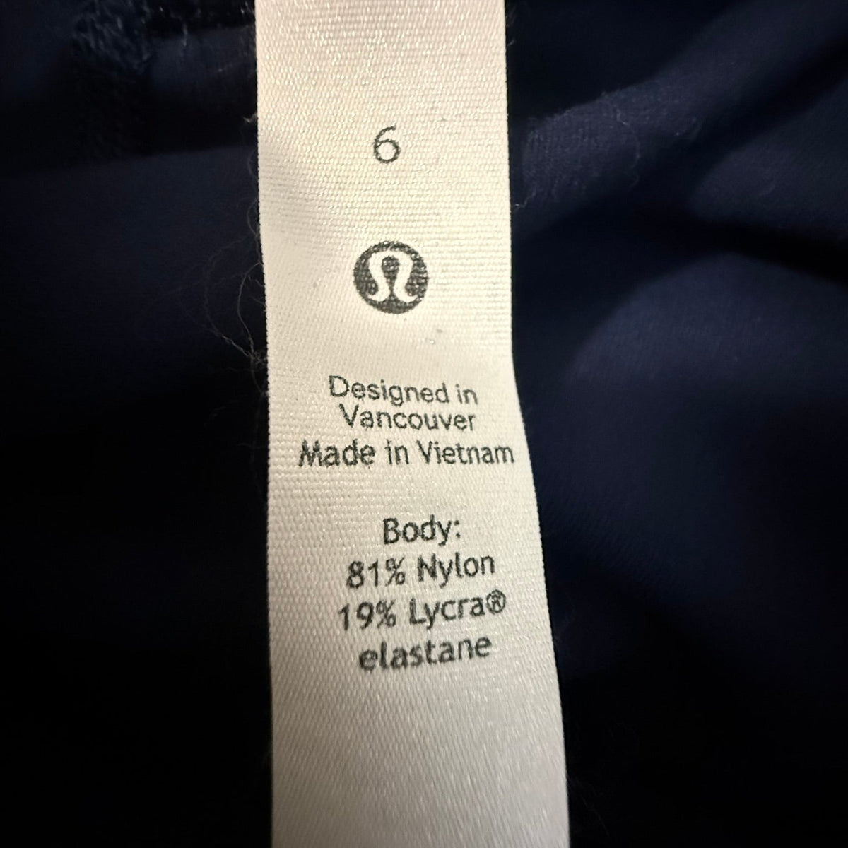 Lululemon Navy Blue High Rise Jogger Size 6