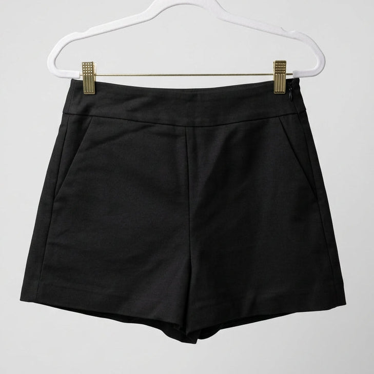 English Factory Black Tailored Shorts Size S