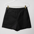 English Factory Black Tailored Shorts Size S