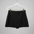 Mable Black Scuba Knit Skort Size S