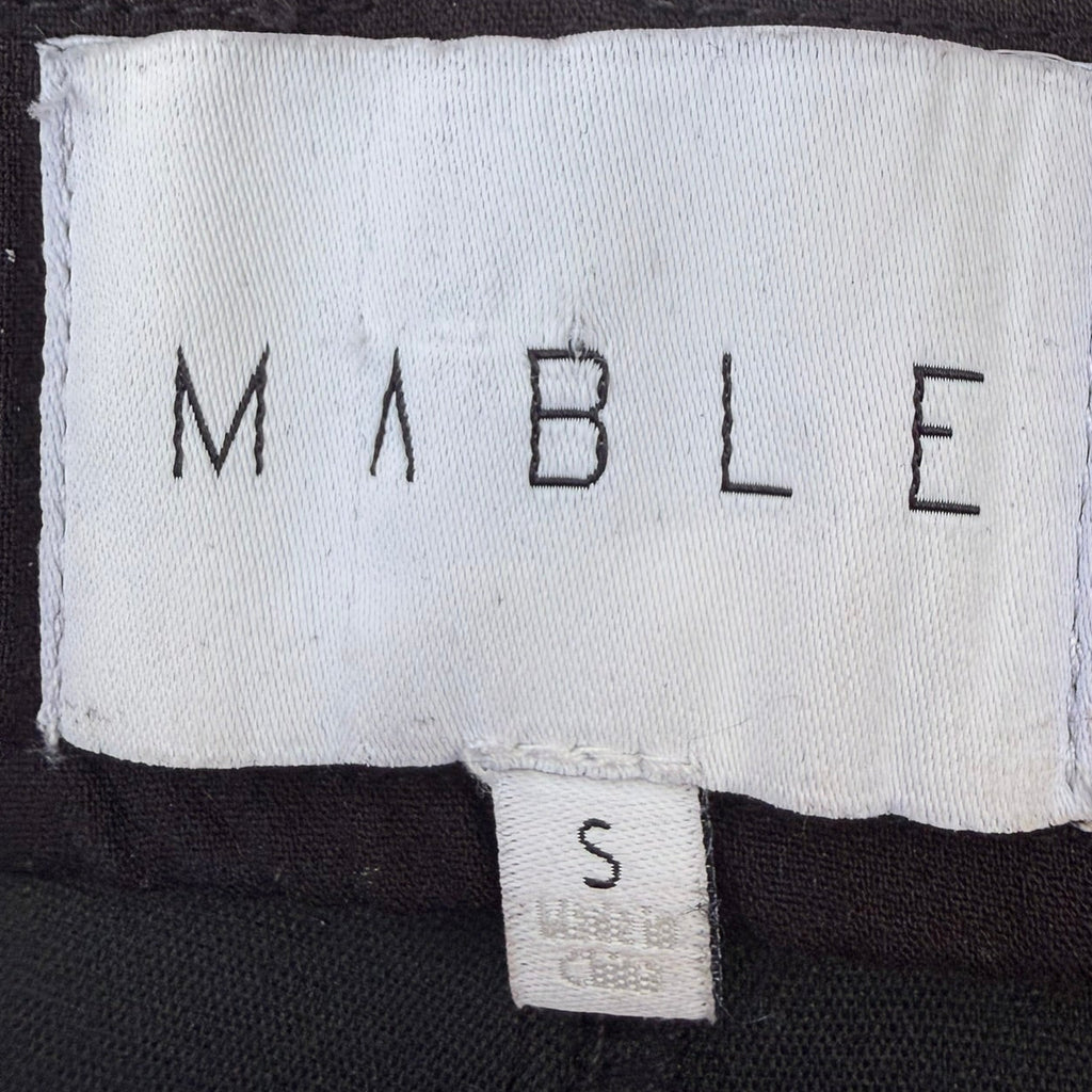 Mable Black Scuba Knit Skort Size S