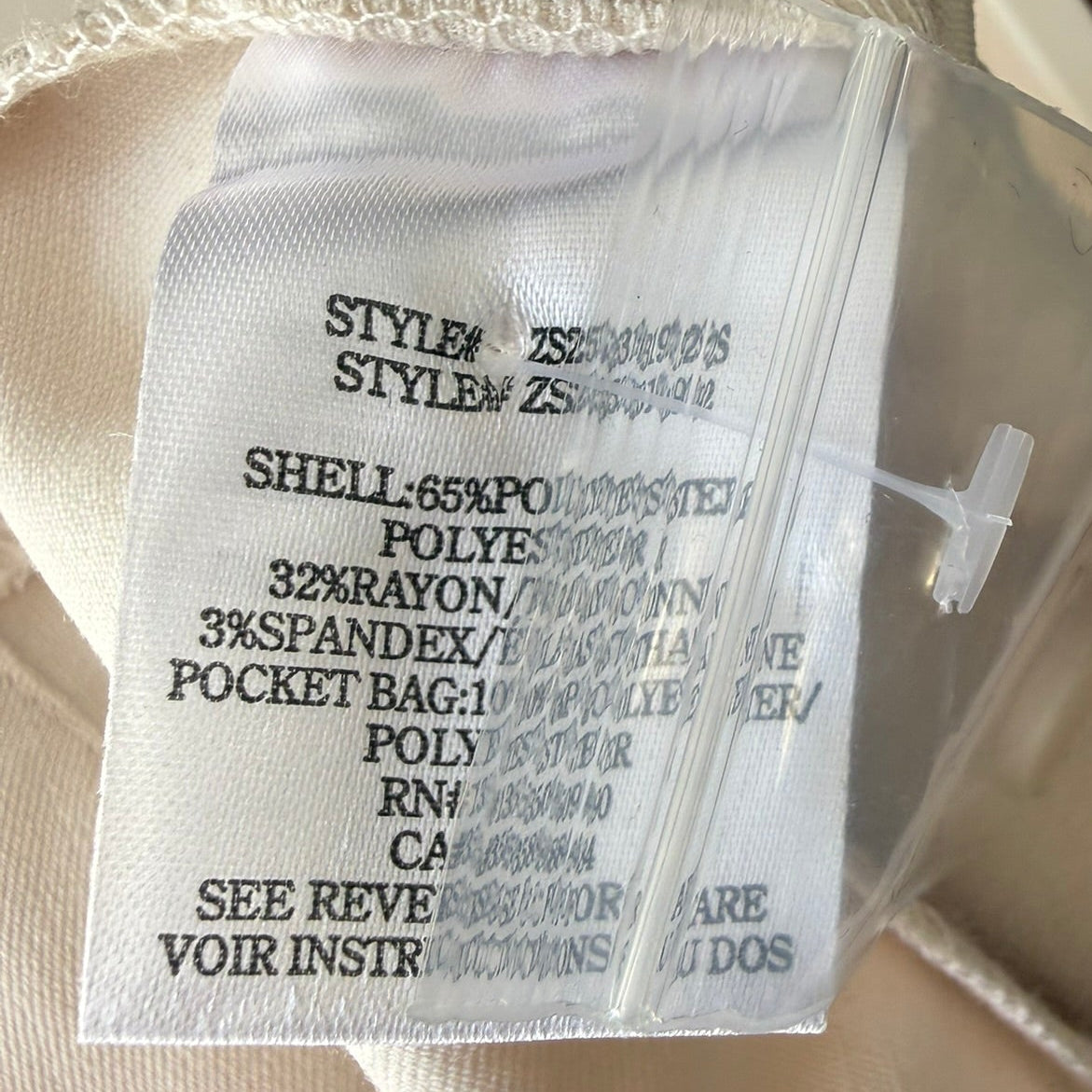 Z Supply Cream Pleated Tailored Shorts Size S