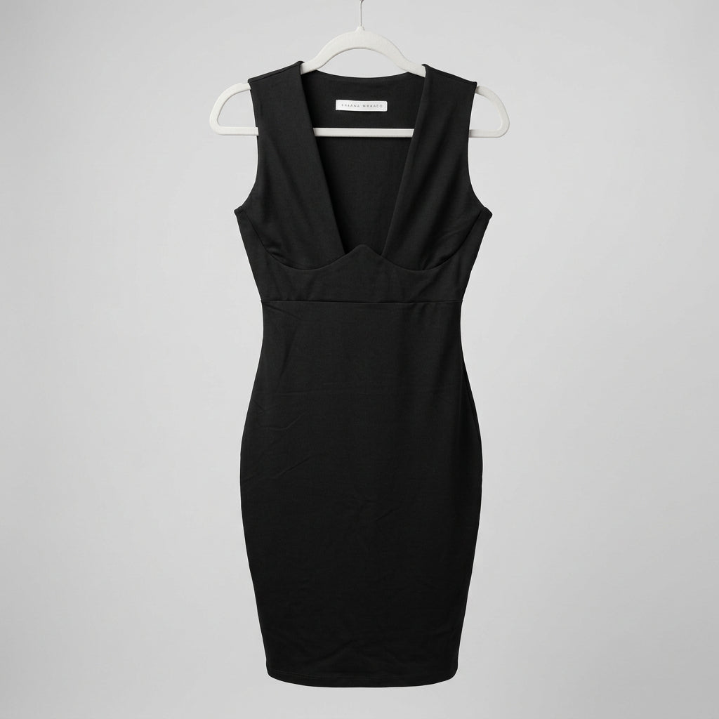 Susana Monaco Black Underwire Dress Size S
