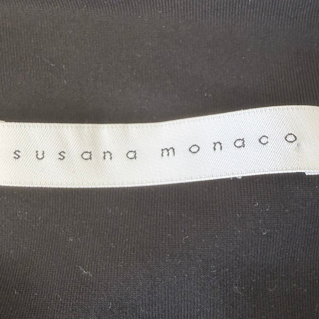 Susana Monaco Black Underwire Dress Size S