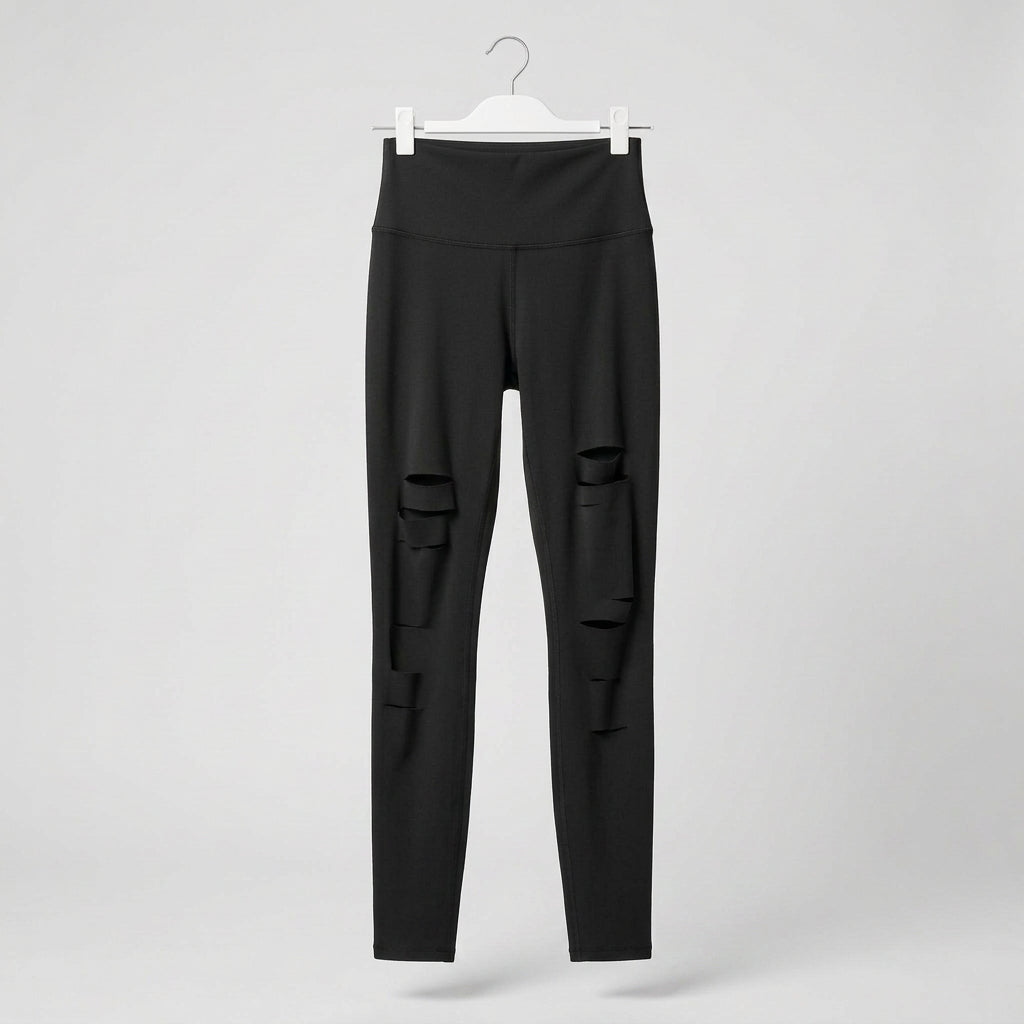 Alo Yoga High-Waist Ripped Warrior Legging Size M