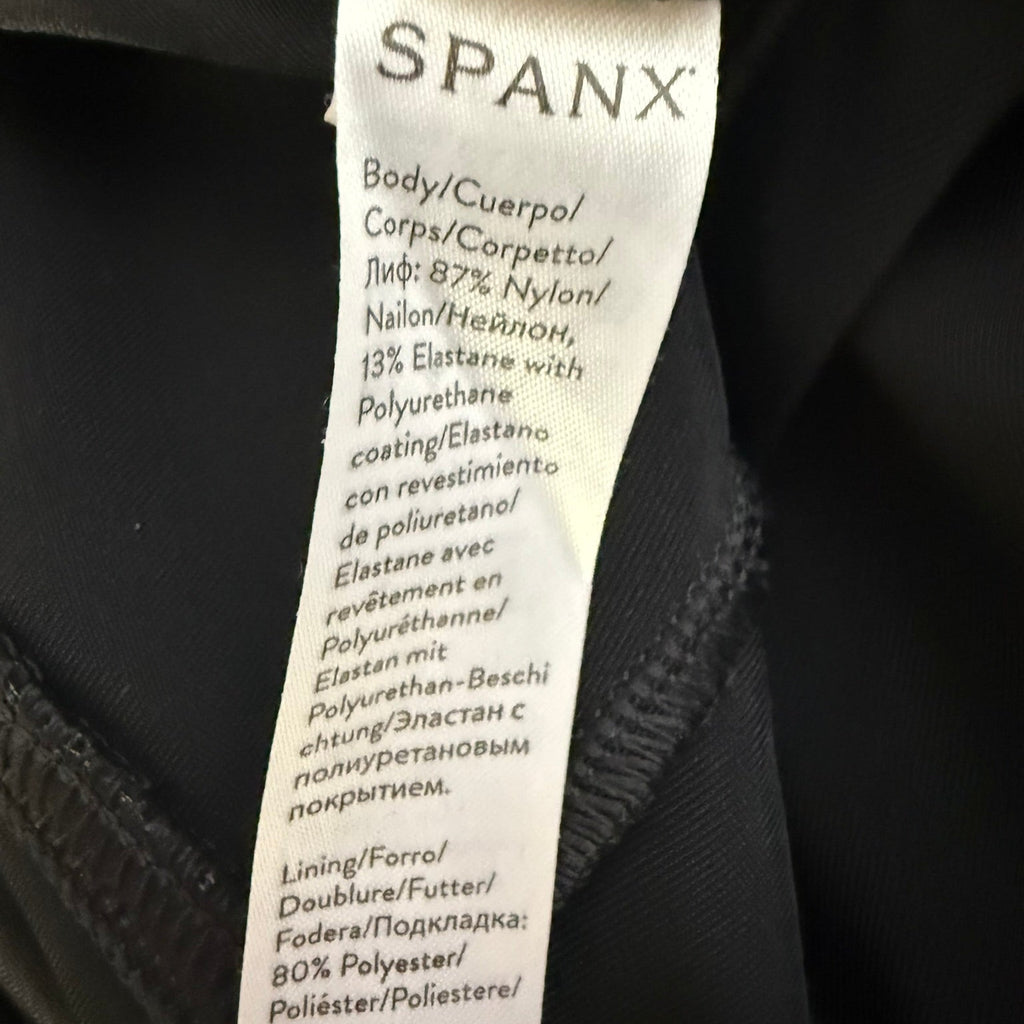 Spanx Faux Leather Bike Shorts Size S/P
