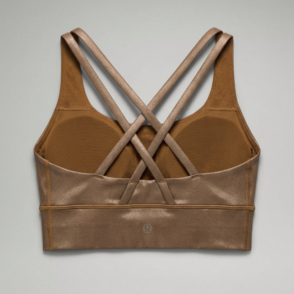 Lululemon Shimmery Athletic Crop Top Set Size 2