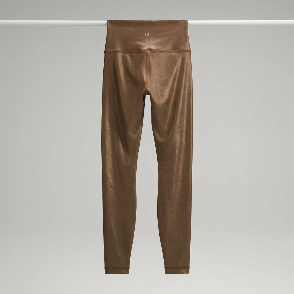 Lululemon Shimmery Athletic Crop Top Set Size 2