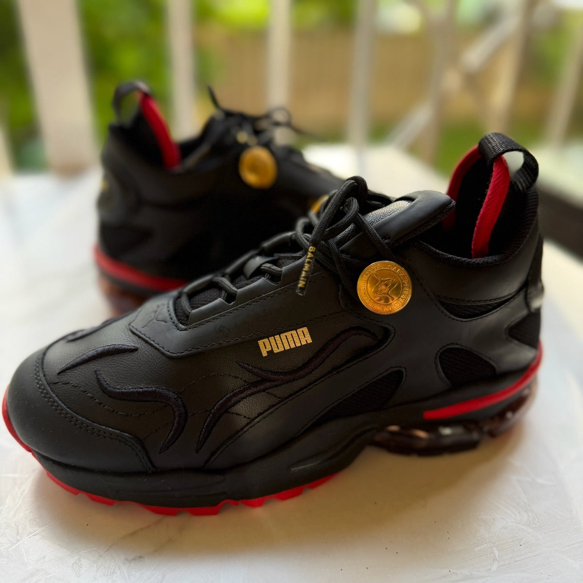 Puma x Balmain Cell Stellar Sneakers Size 7.5