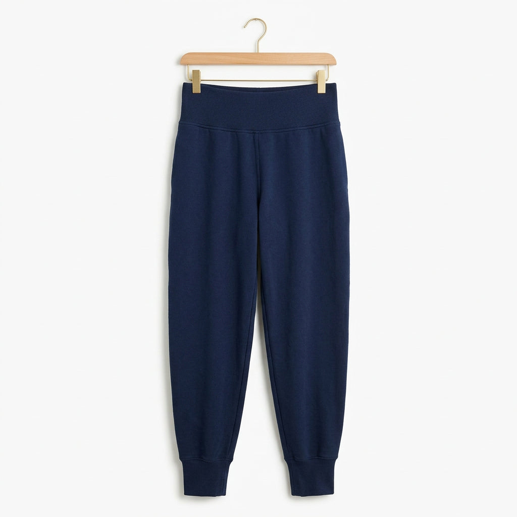 Athleta Navy Blue Tencel Blend Joggers Size S
