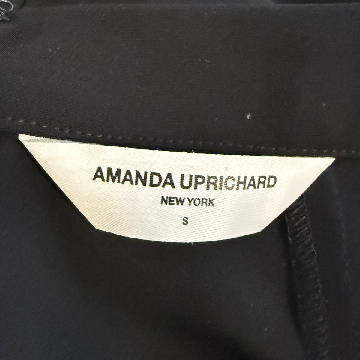 Amanda Uprichard Black Flare Pants Size S