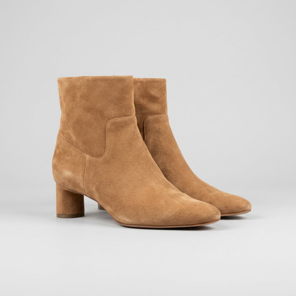 Vince Tan Suede Ankle Boots Size 10