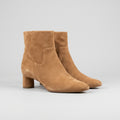 Vince Tan Suede Ankle Boots Size 10