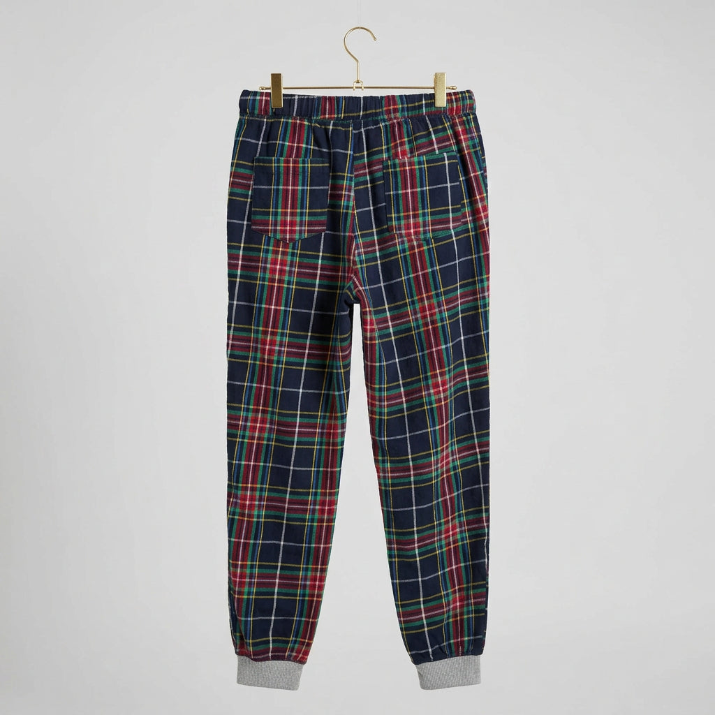 Katie J NYC Plaid Jogger Pants Size M