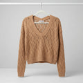 Bailey 44 Open-Knit V-Neck Sweater Size L
