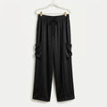 Skies Are Blue Black Cargo Pants Size M