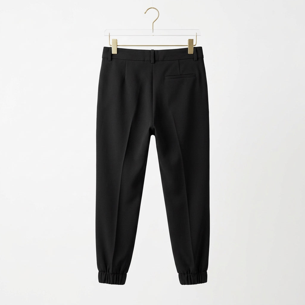 Generation Love Black Belted Jogger Pants Size M
