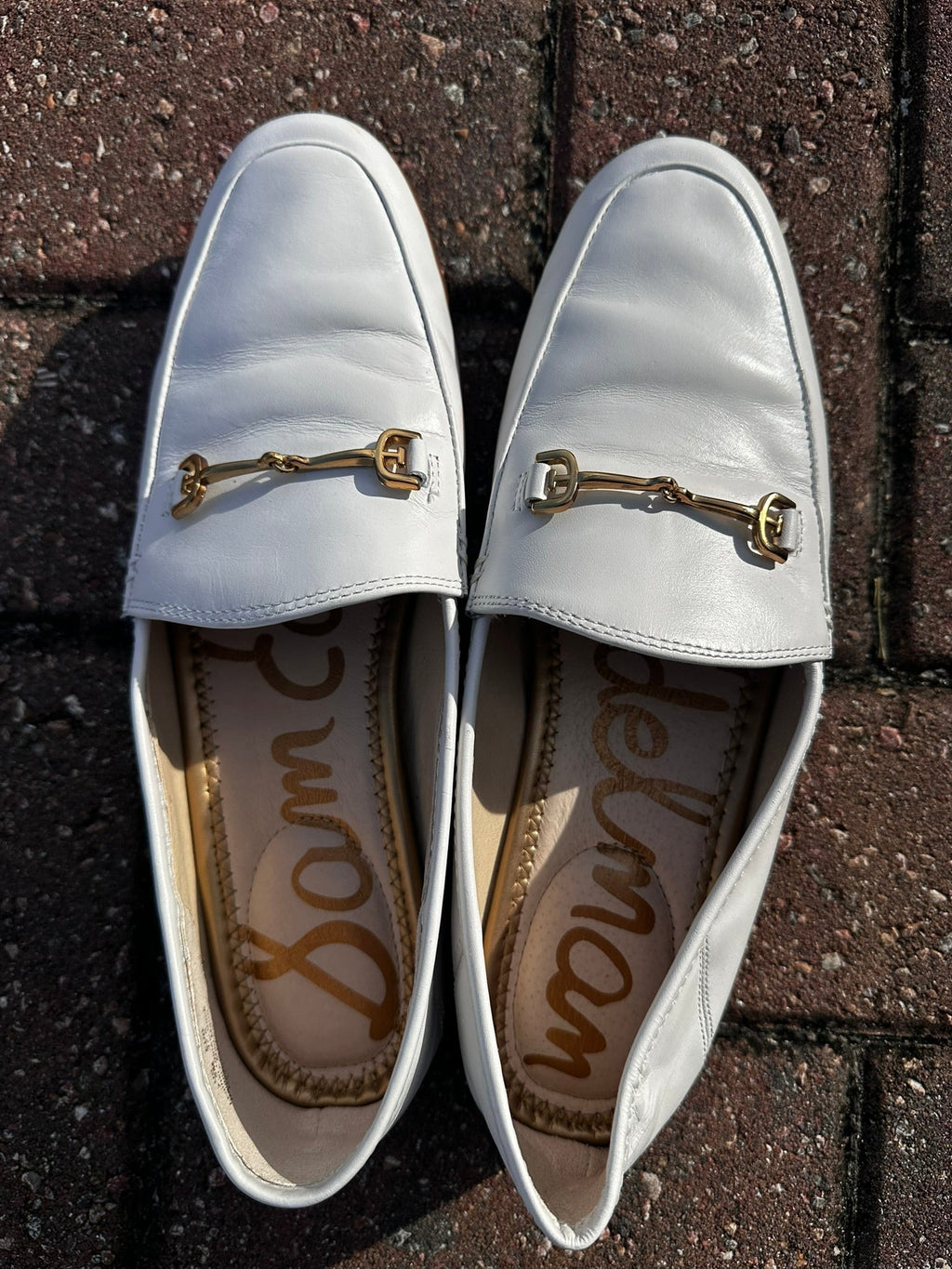 Sam Edelman Horsebit Leather Loafers Size 7.5