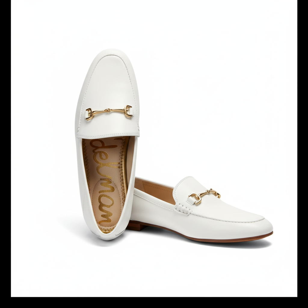 Sam Edelman Horsebit Leather Loafers Size 7.5