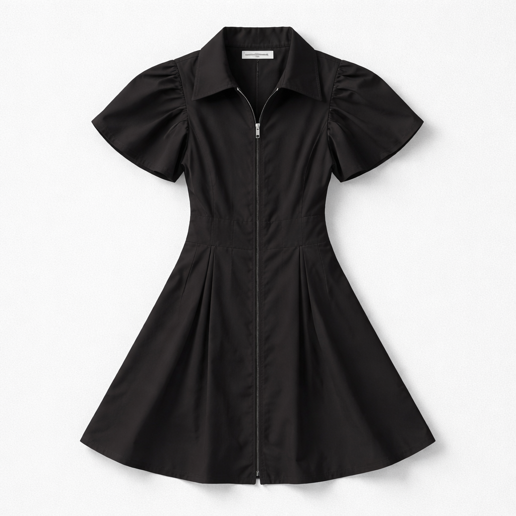 Olivaceous Black Mini Dress Size Medium