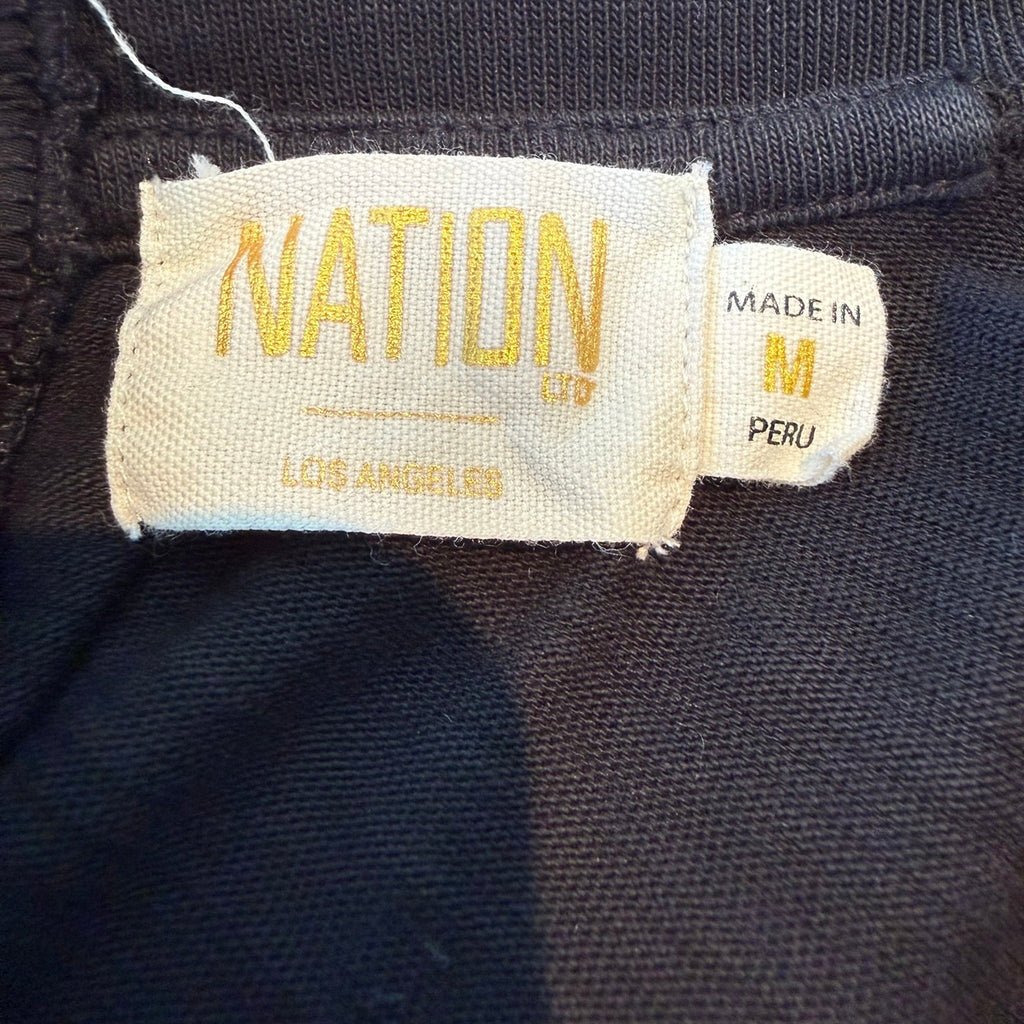 Nation Los Angeles Britt Tie-Back Tank- Size Medium