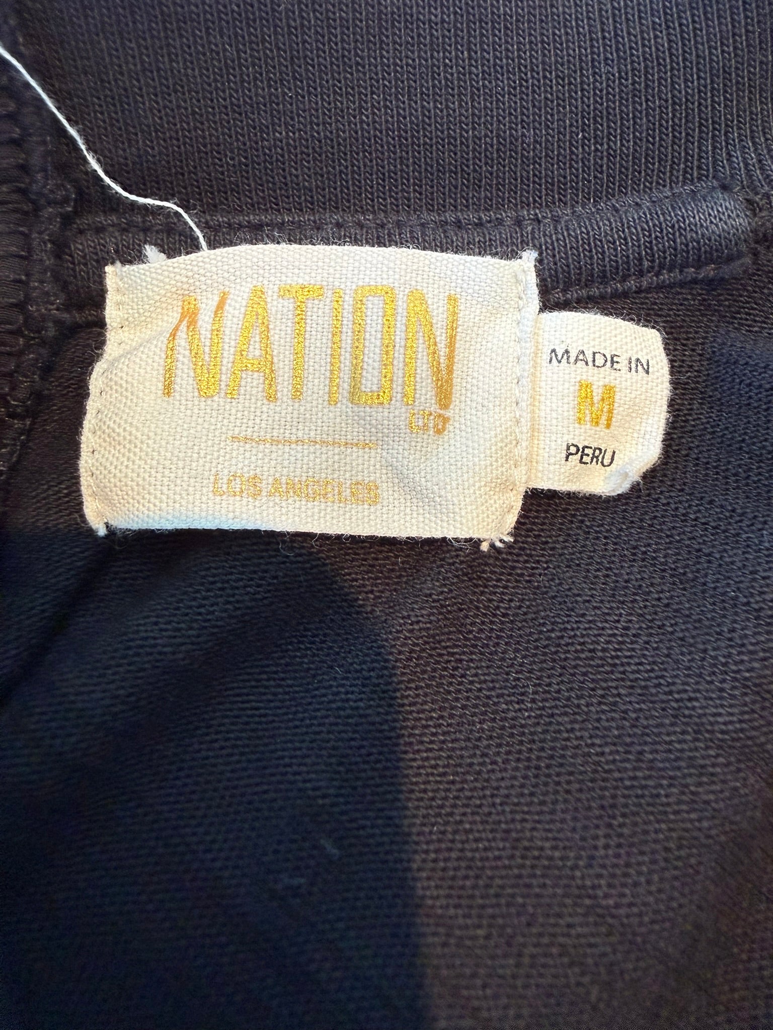 Nation Los Angeles Britt Tie-Back Tank- Size Medium