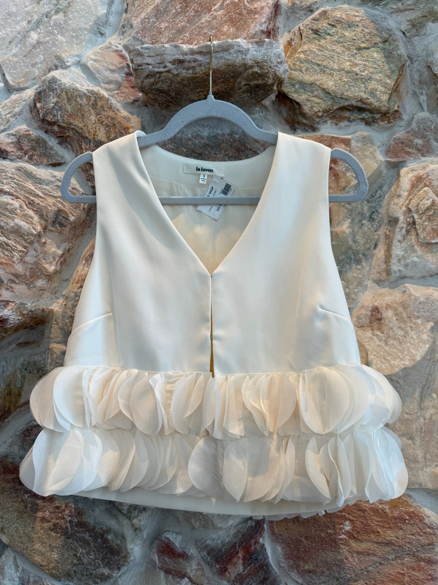 lalavon Skirt and Vest Set Size Small