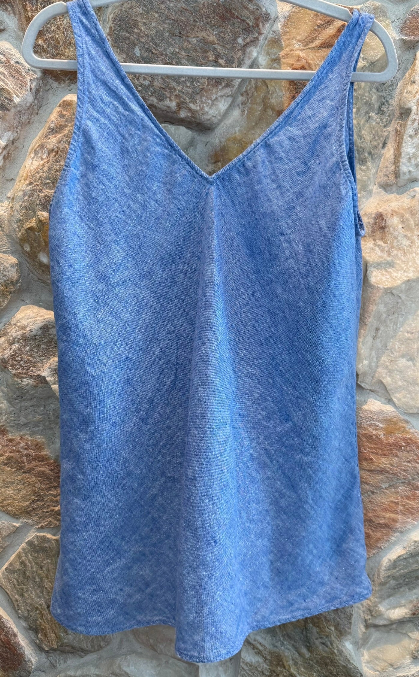 Lilly Pulitzer Linen Florin Loose Fit Sleeveless Top Size medium