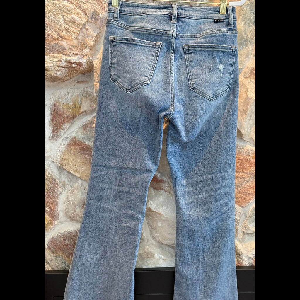 Risen High Rise Flare Jeans Size 3/26